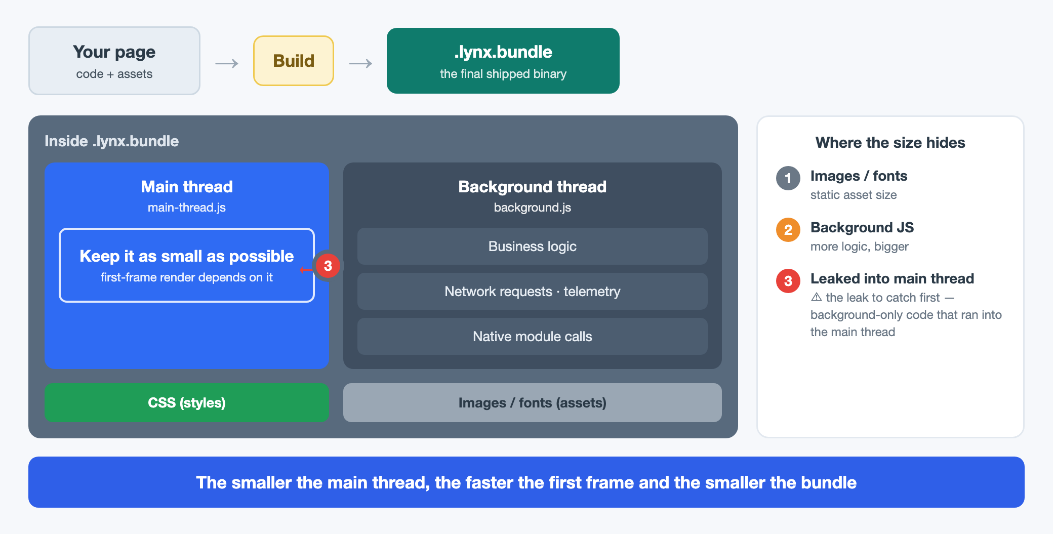 Anatomy of a Lynx dual-thread bundle