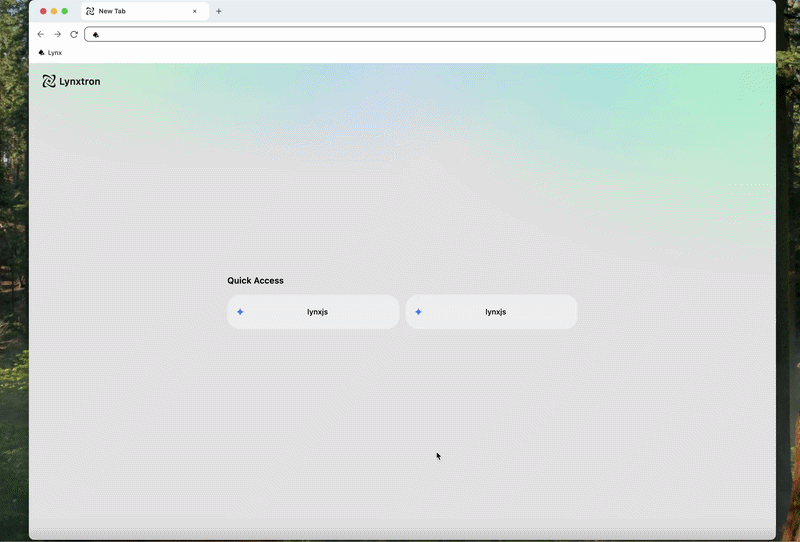 Browser demo