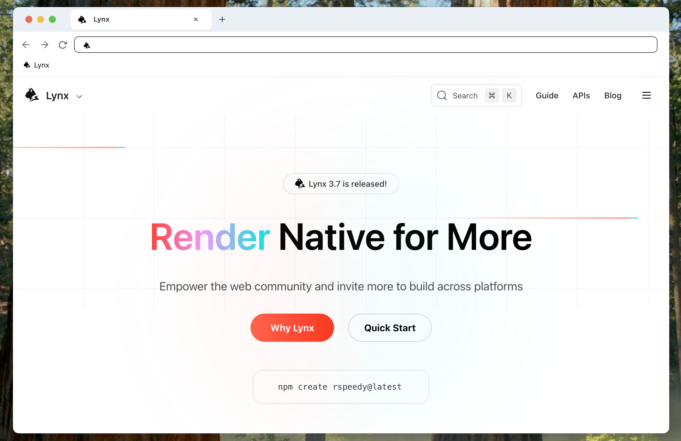 Load external web pages